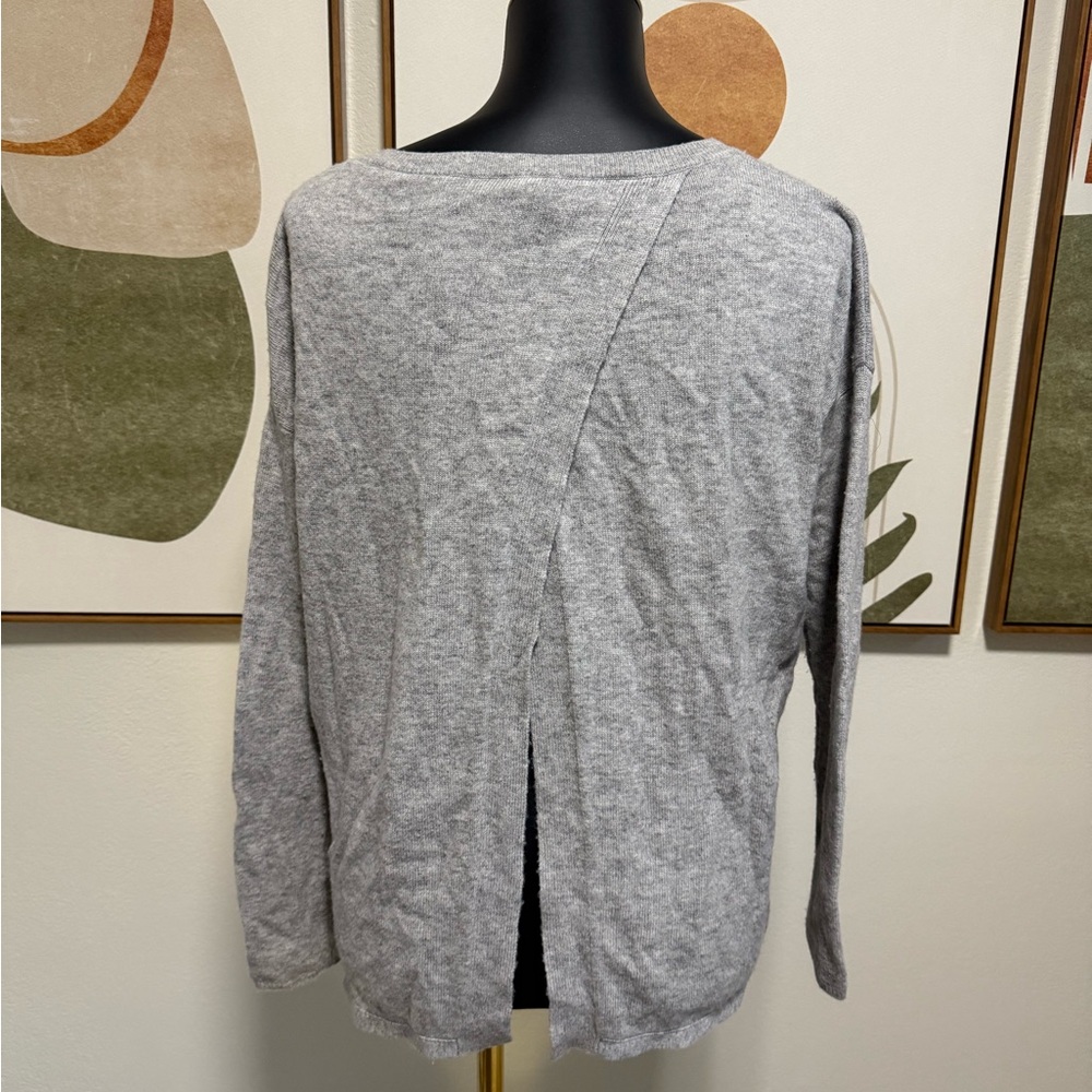 ✨Joie Light Gray Long Sleeve Wool Cashmere Blend Sweater - Picture 2 of 10